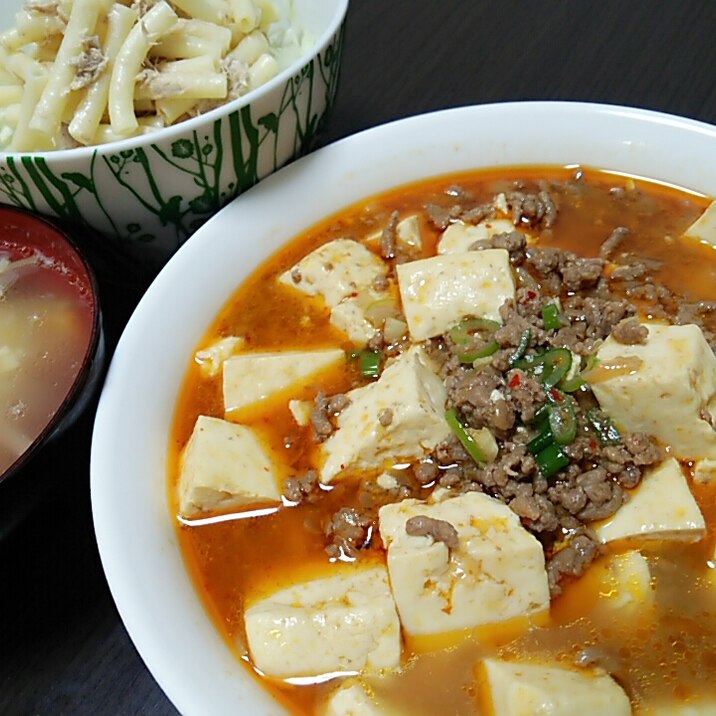 甜麺醤なし！麻婆豆腐♪